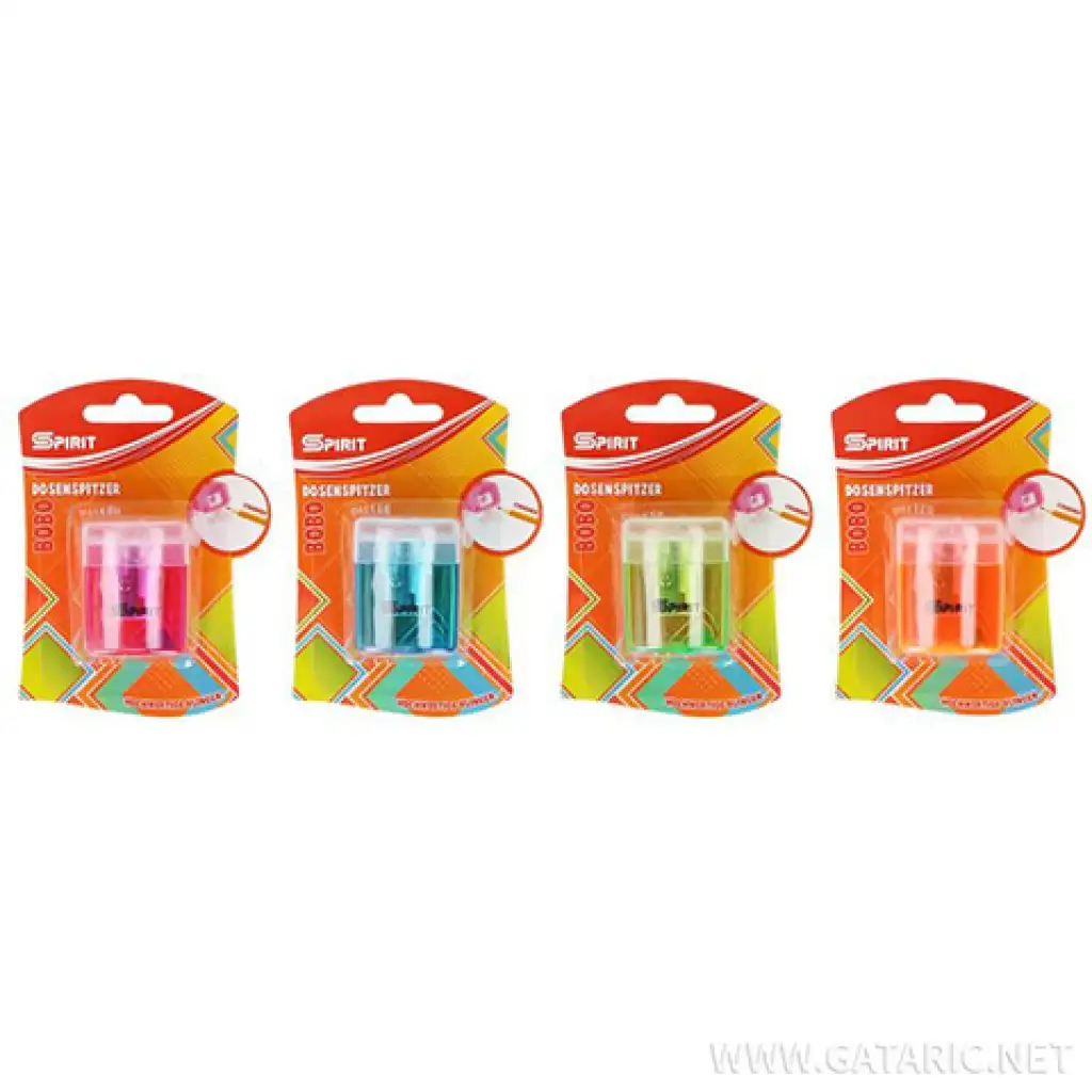 Spirit: Bobo plastové strúhadlo v rôznych farbách 1ks v balení