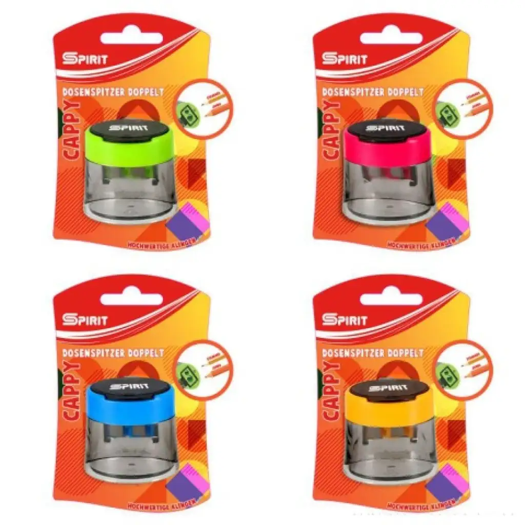 Spirit: Cappy strúhadlo s 2 otvormi vo viacerých variantoch