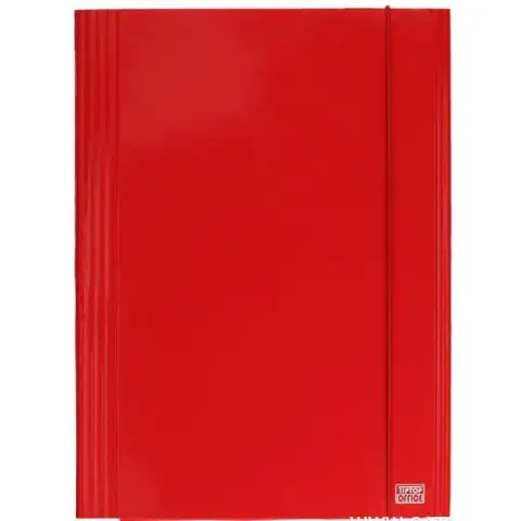 Spirit: Červený kartónový obal na dokumenty A4 900g