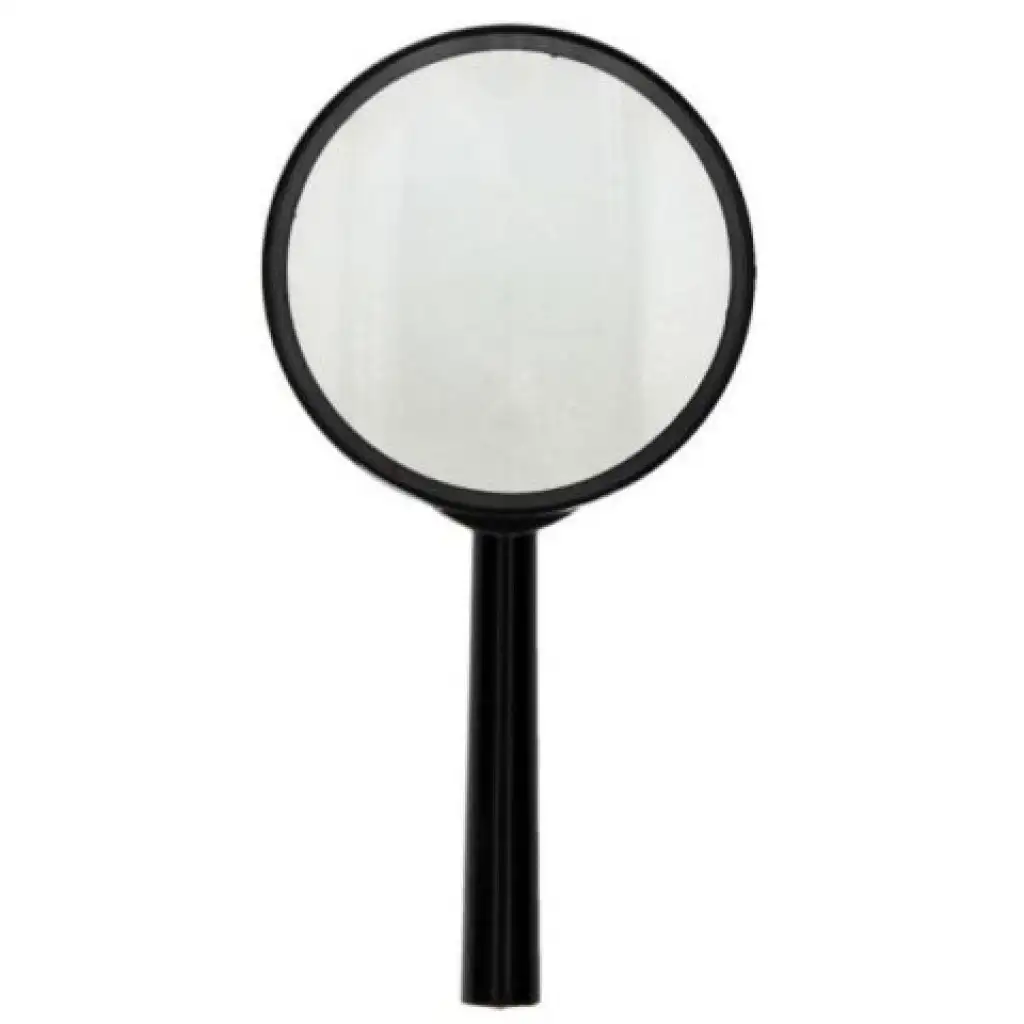 Spirit: Čierna 70mm lupa s plastovou rukoväťou