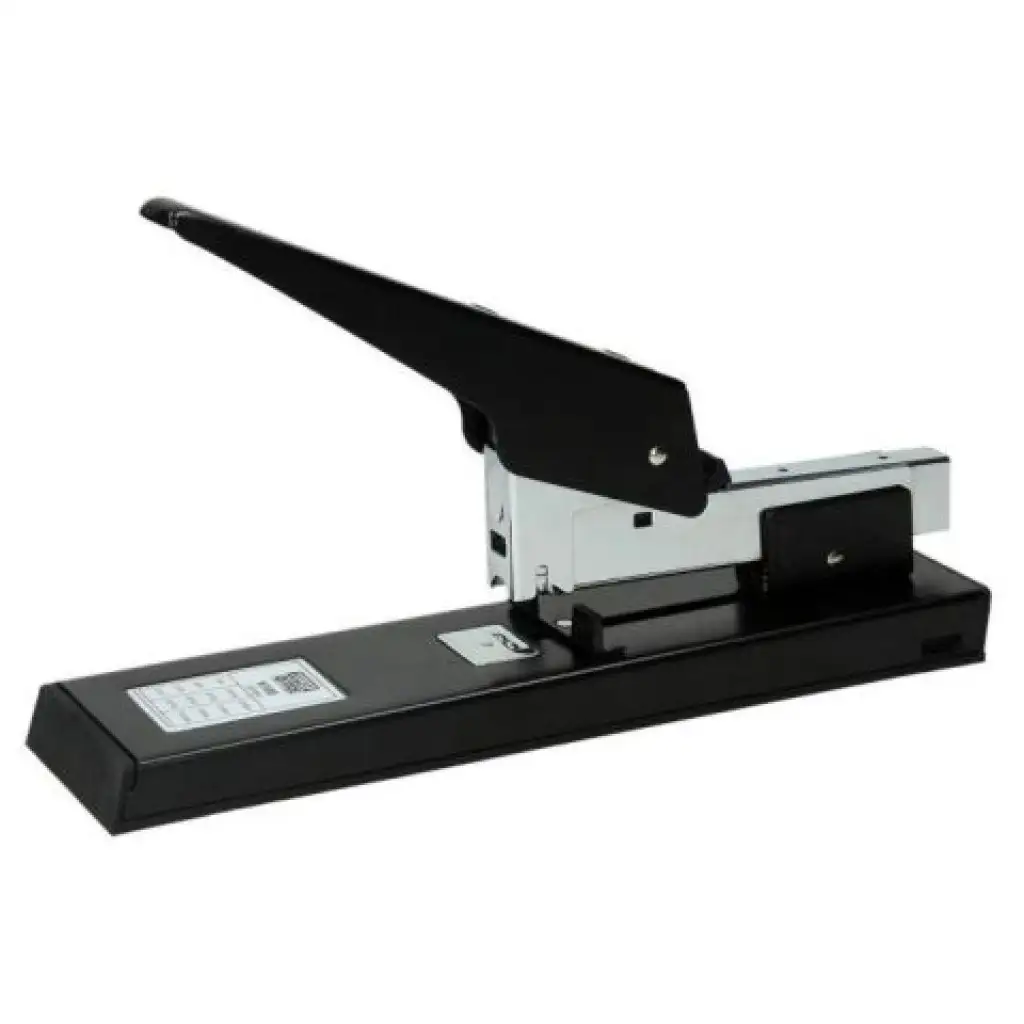 Spirit: Čierna kovová stolová zošívačka s ramenom 23/6-13 - H1100