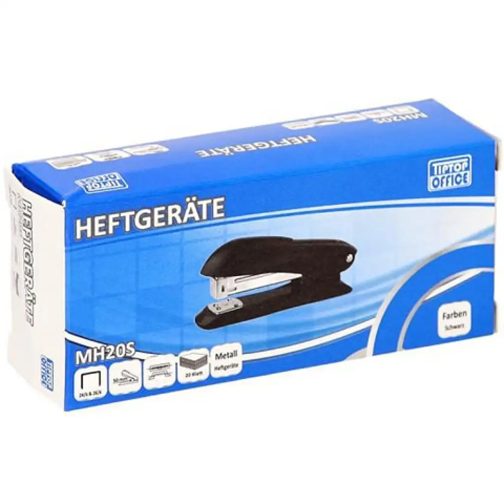 Spirit: Čierna kovová zošívačka MH20S