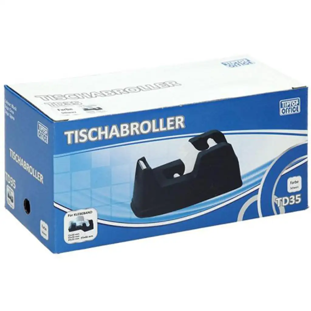 Spirit: Čierny dávkovač lepiacej pásky TD35