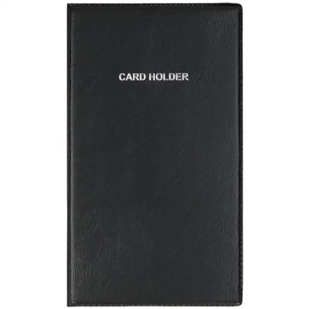 Spirit: Čierny držiak na vizitky s 240 vreckami