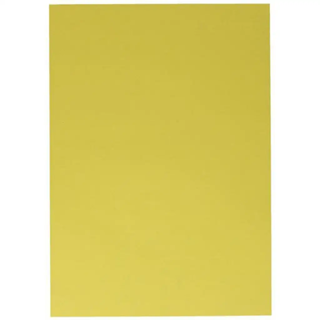 Spirit: Citrónovo-žltý kartón na dekoráciu 220g A/4  1ks
