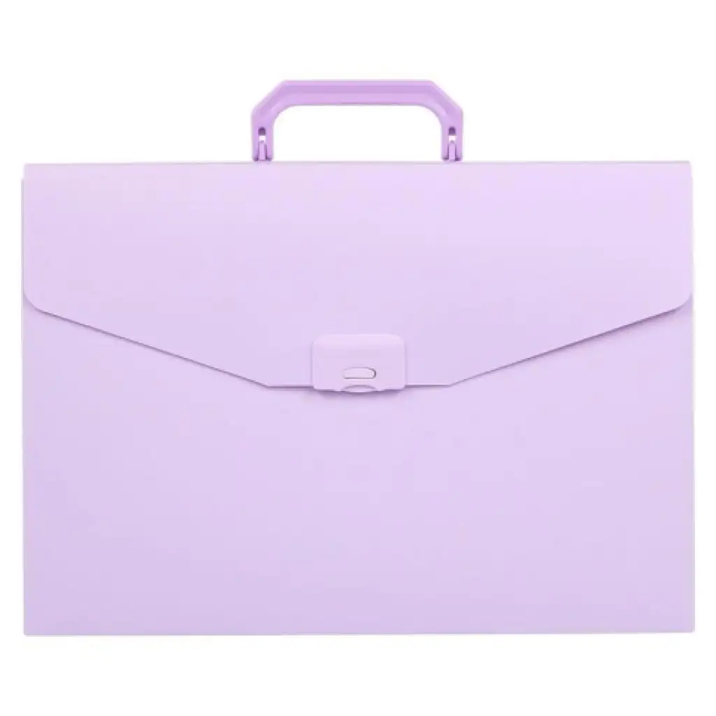 Spirit: Classic fialový priečinok na dokumenty s rukoväťou A4