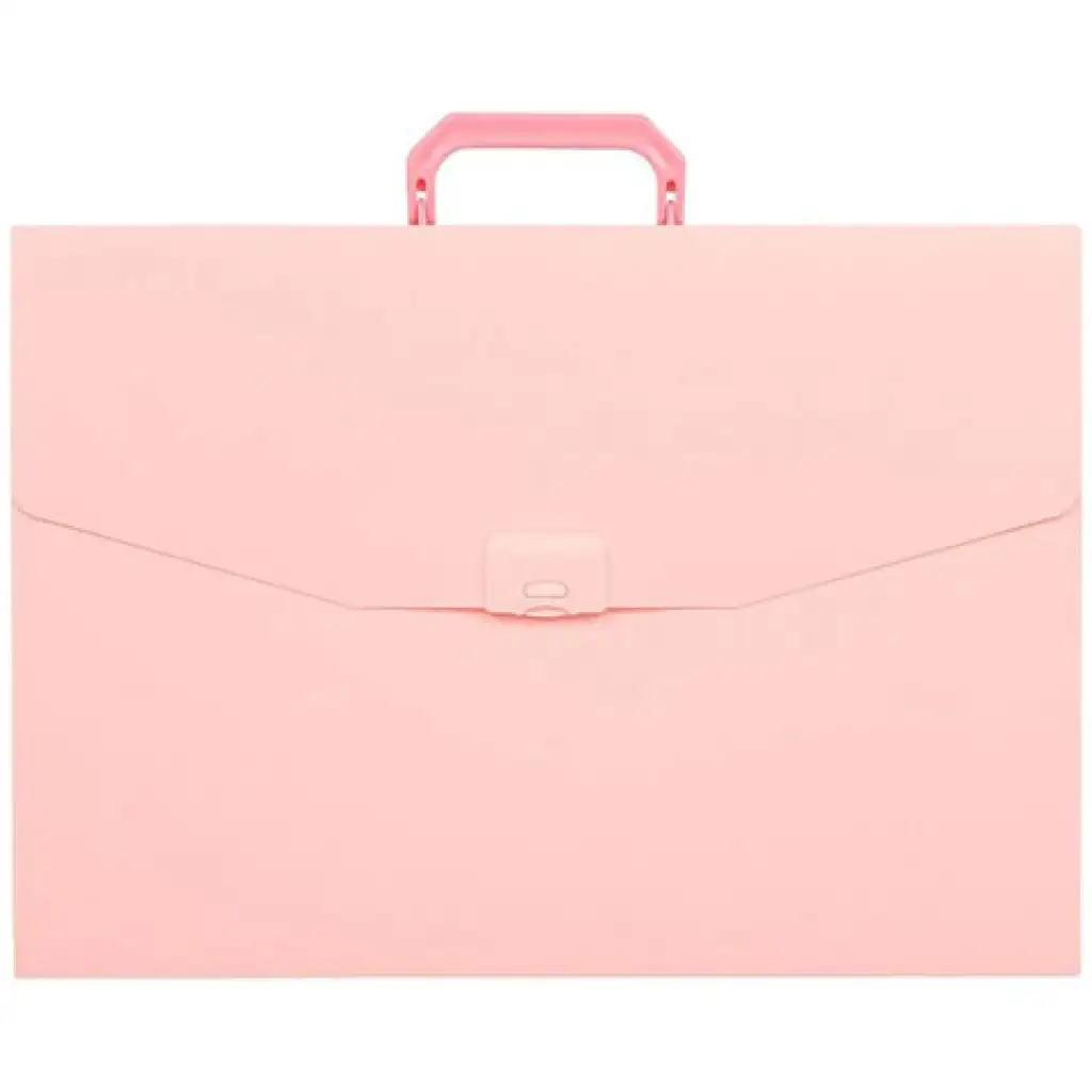 Spirit: Classic pastelovo-oranžový priečinok s úchytkou A3