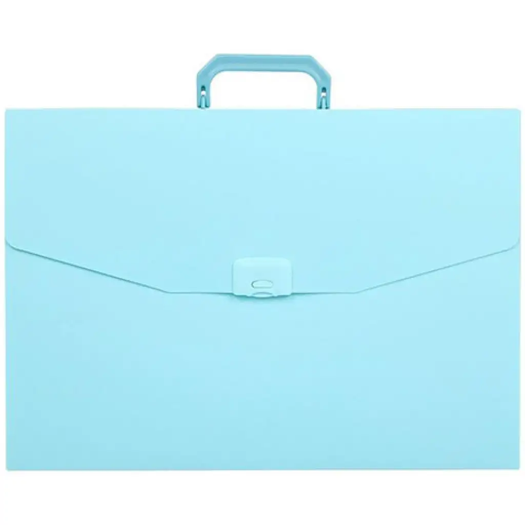 Spirit: Classic pastelovomodrý priečinok s úchytkou A3