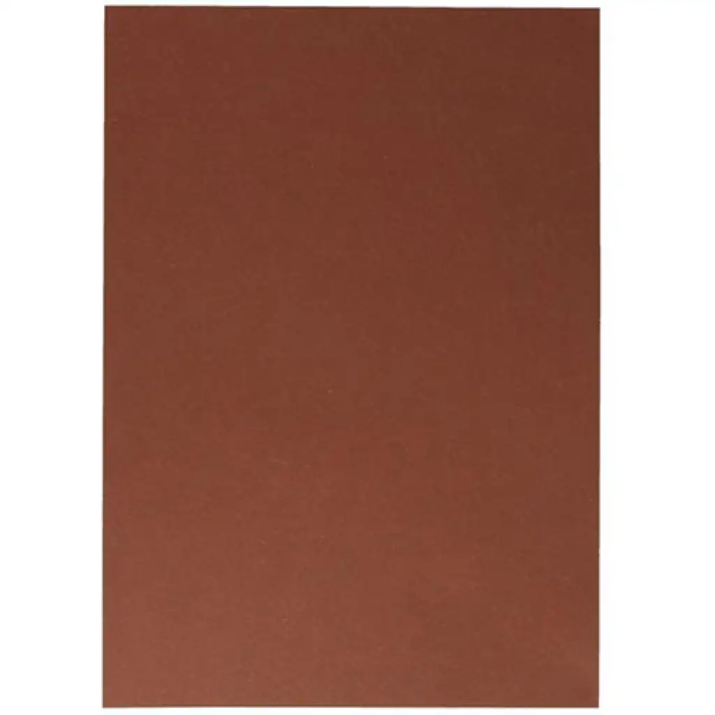 Spirit: Čokoládovo-hnedý  kartón na dekoráciu 20g A/4 1ks