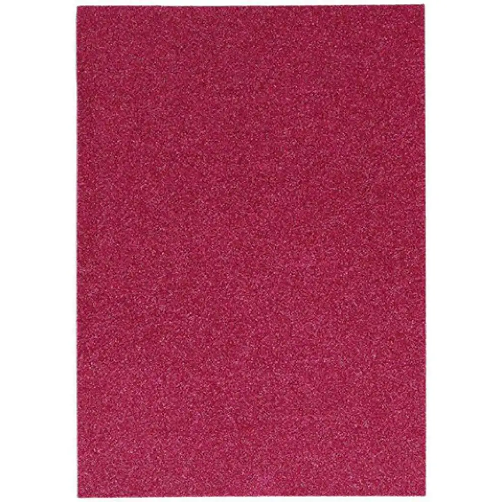 Spirit: Samolepiaca sľudová dekoračná penová špongia vo farbe fuchsie A/4 1ks