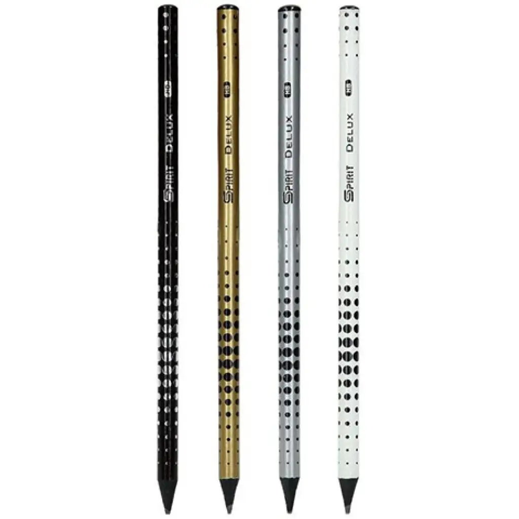 Spirit: Deluxe grafitová ceruza z čierneho dreva - rôzne druhy