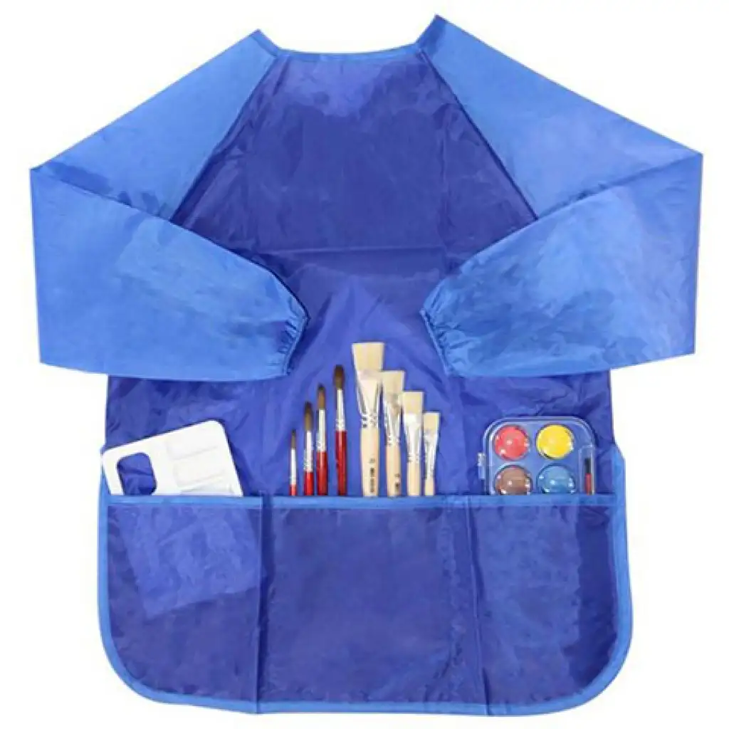 Spirit: Detská modrá zástera na maľovanie