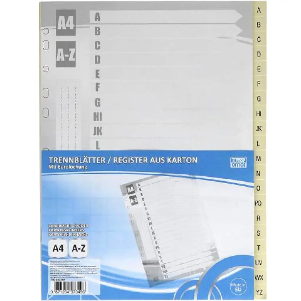 Spirit: Písmenkový rozdeľovník dokumentov A/4