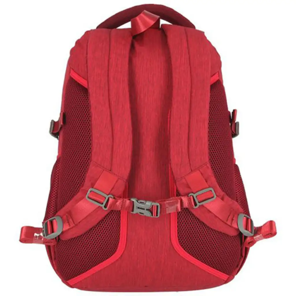 Spirit: Etty červená zaoblená školská taška, batoh so štyrmi priehradkami kép 2