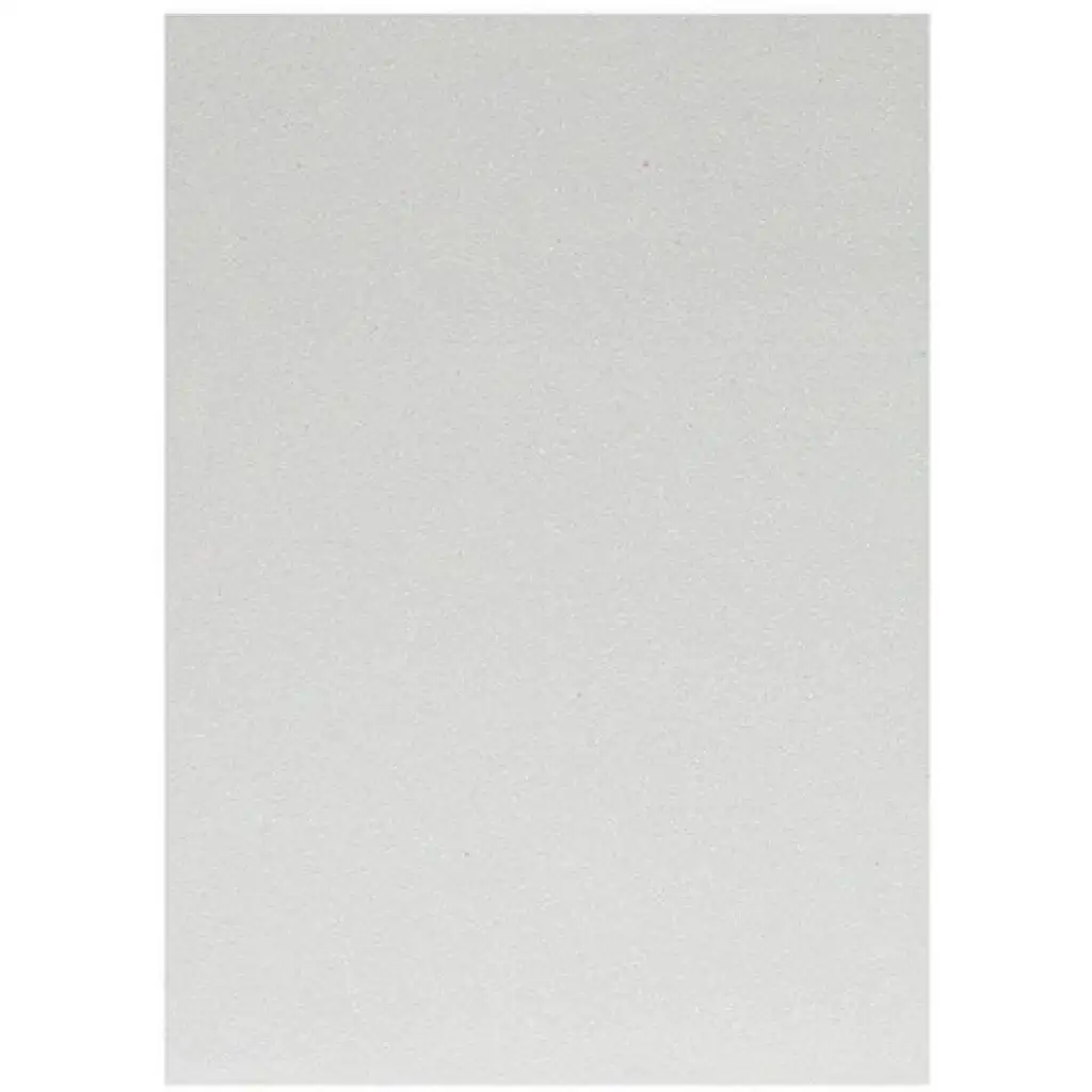 Spirit: Sľudová dekoračná penová špongia v bielej farbe A/4 1ks