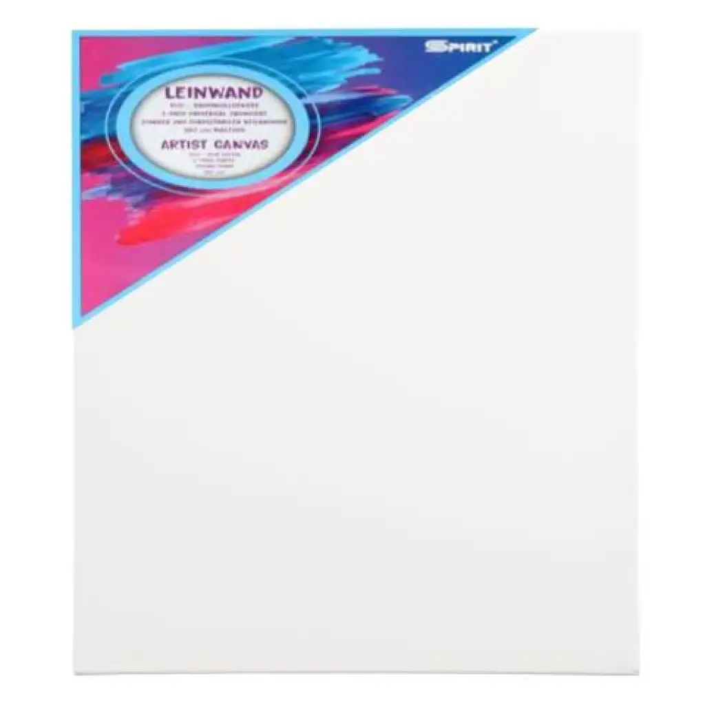 Spirit: Natiahnuté biele plátno na maľovanie 40x50cm