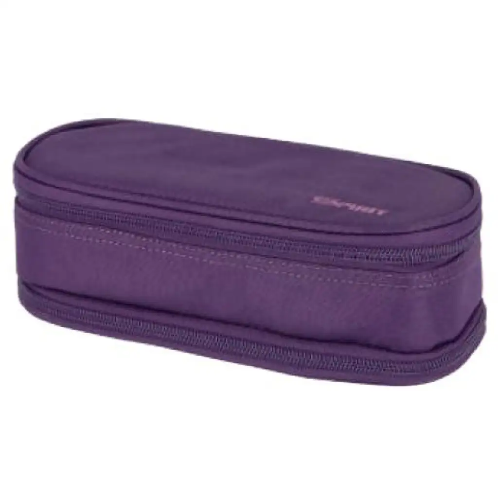 Spirit: Fialový oválny peračník 23x10cm