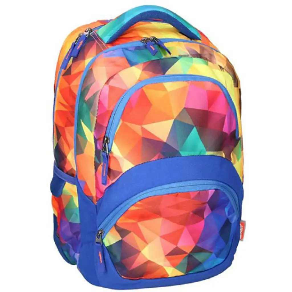 Spirit: Freedom farebná zaoblená školská taška, batoh