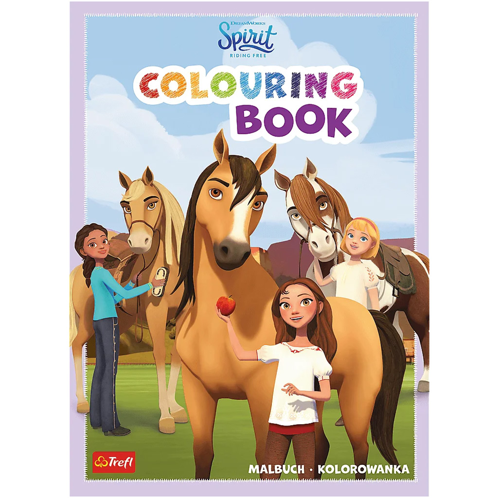 Spirit: Divoký kôň – omaľovánka – Trefl