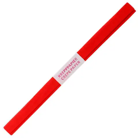 Spirit: Krepový papier v červenej farbe 200x50cm