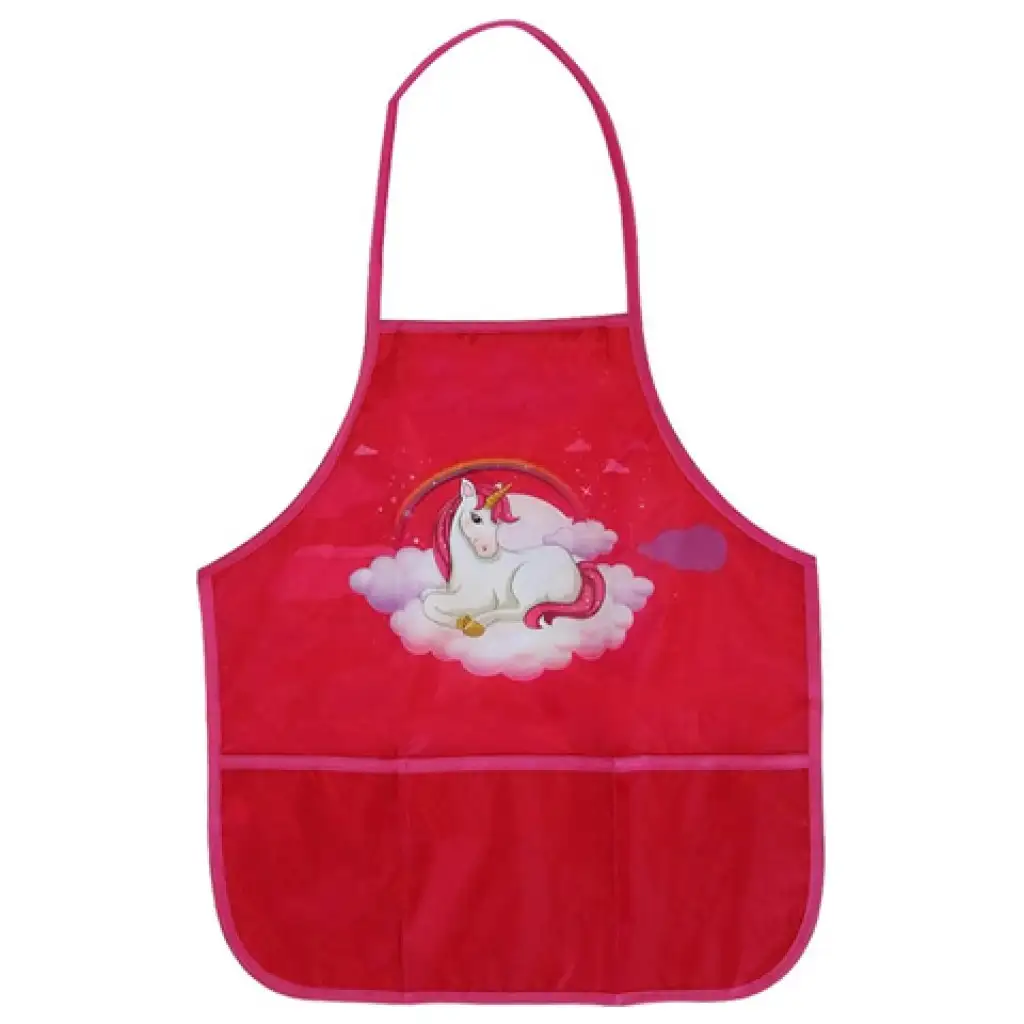 Spirit: Magický jednorožec červená zástera