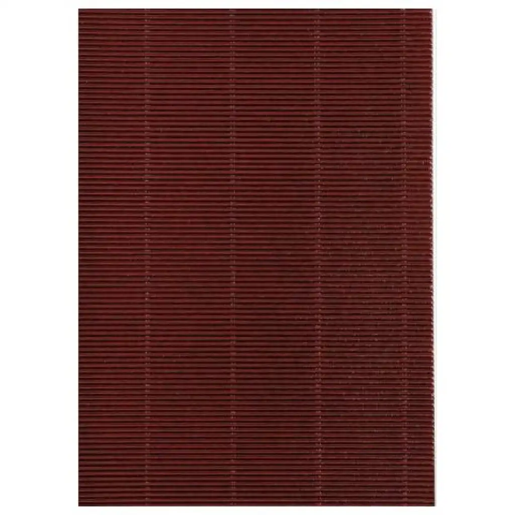 Spirit: Metálovo-bordový vlnitý papier 3D A4 na dekoráciu