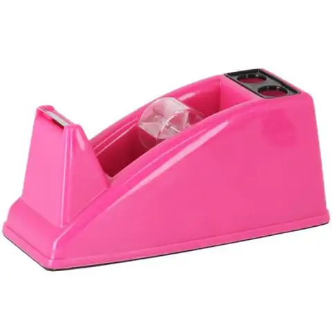 Spirit: Mini dávkovač lepiacej pásky v ružovej farbe TD40