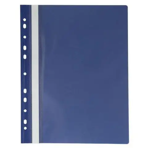 Spirit: Modrý perforovaný priečinok 110x/170 A4