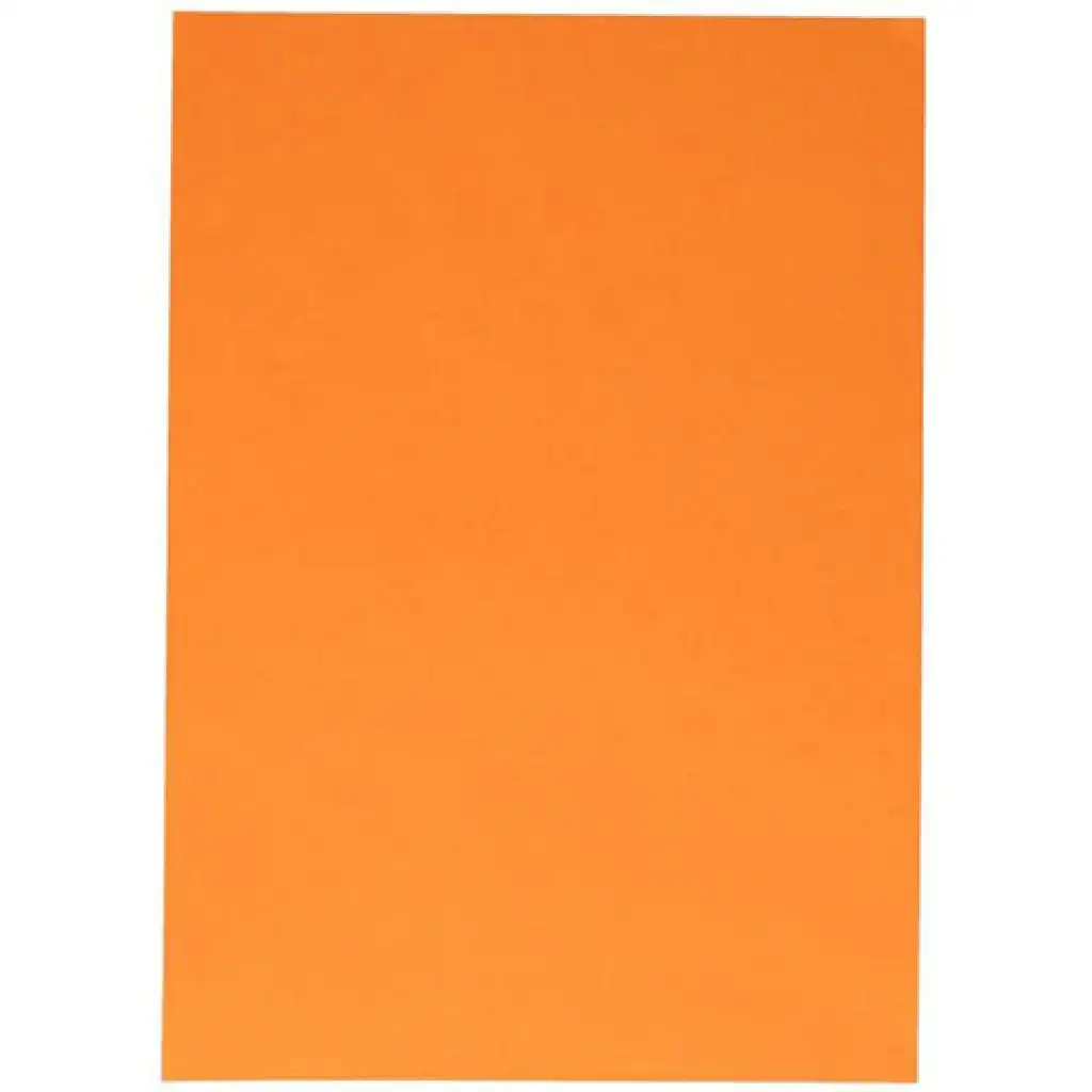 Svetlo-oranžový kartón na dekoráciu 220g A/4  1ks