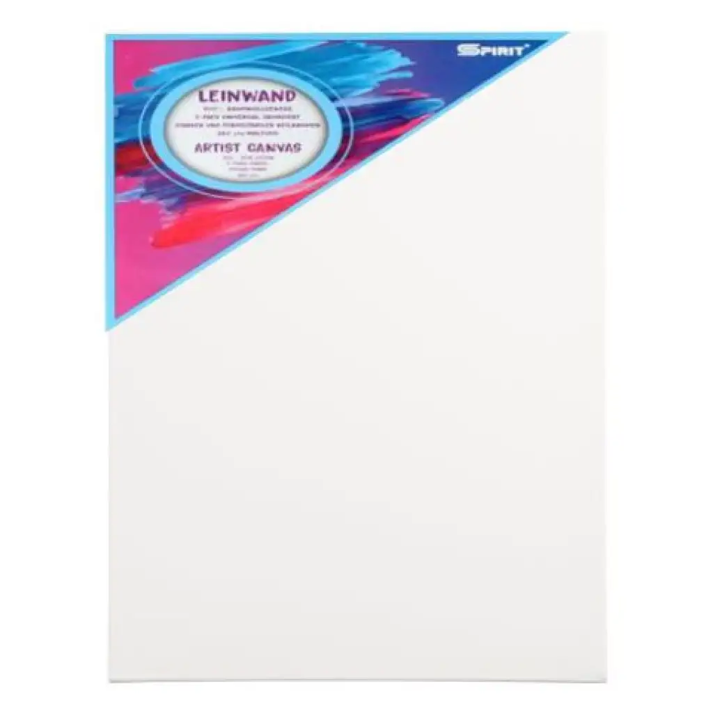 Spirit: Natiahnuté biele plátno na maľovanie 18x24cm