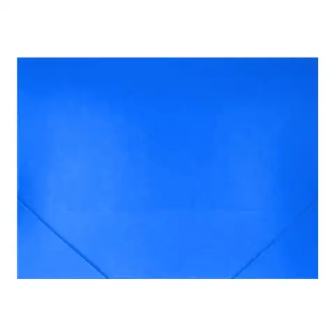 Spirit: Neónovo-modrý obal na dokumenty s gumičkou A3