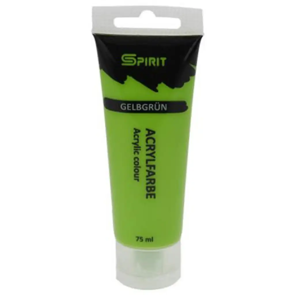 Spirit: Neónovo-zelená akrylová farba 75ml