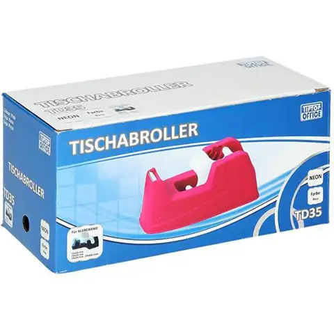 Spirit: Neónový ružový dávkovač lepiacej pásky TD35