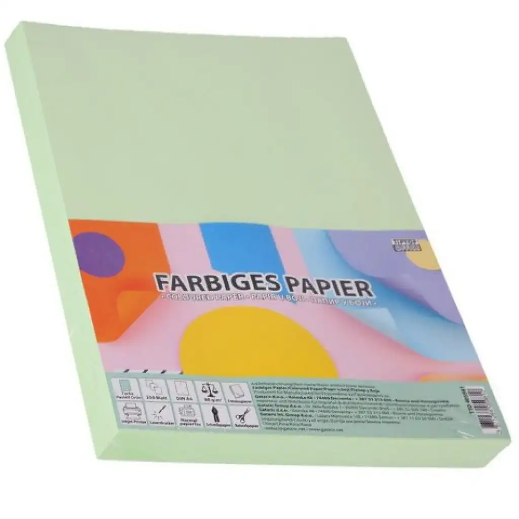 Spirit: Pastelovozelený kopírovací papier A4 80g 250ks