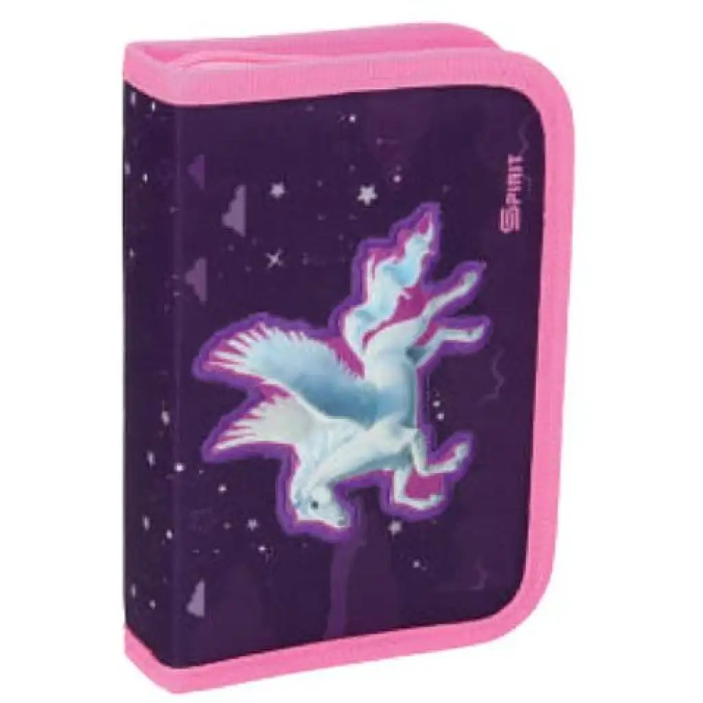 Spirit: Pegas plnený vyklápací peračník s 3D vzorom 50dielny