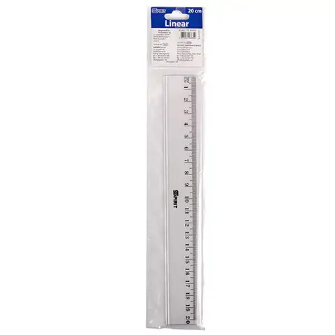 Spirit: Priehľadné pravítko 20cm kép 1