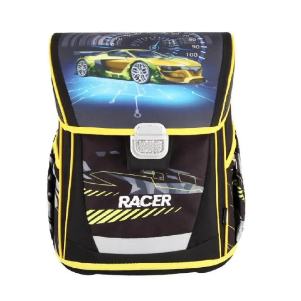 Spirit: Racer 4 dielny set Cool ergonomická školská taška