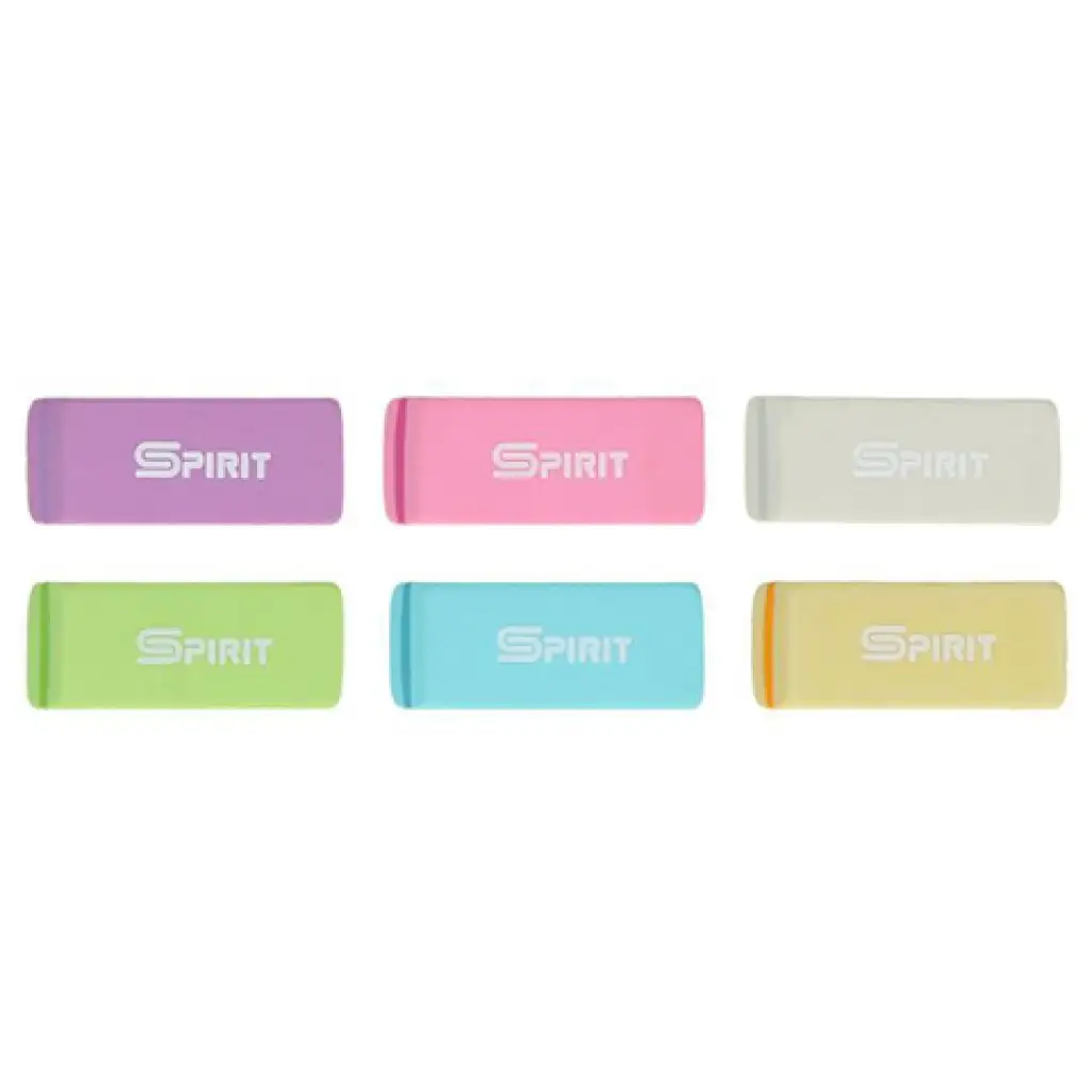 Spirit: Olly hranatá guma v pastelových farbách 1ks