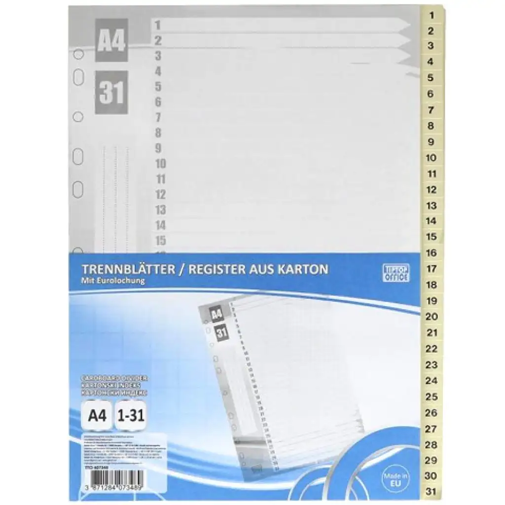 Spirit: Rozdeľovník dokumentov 31ks A/4