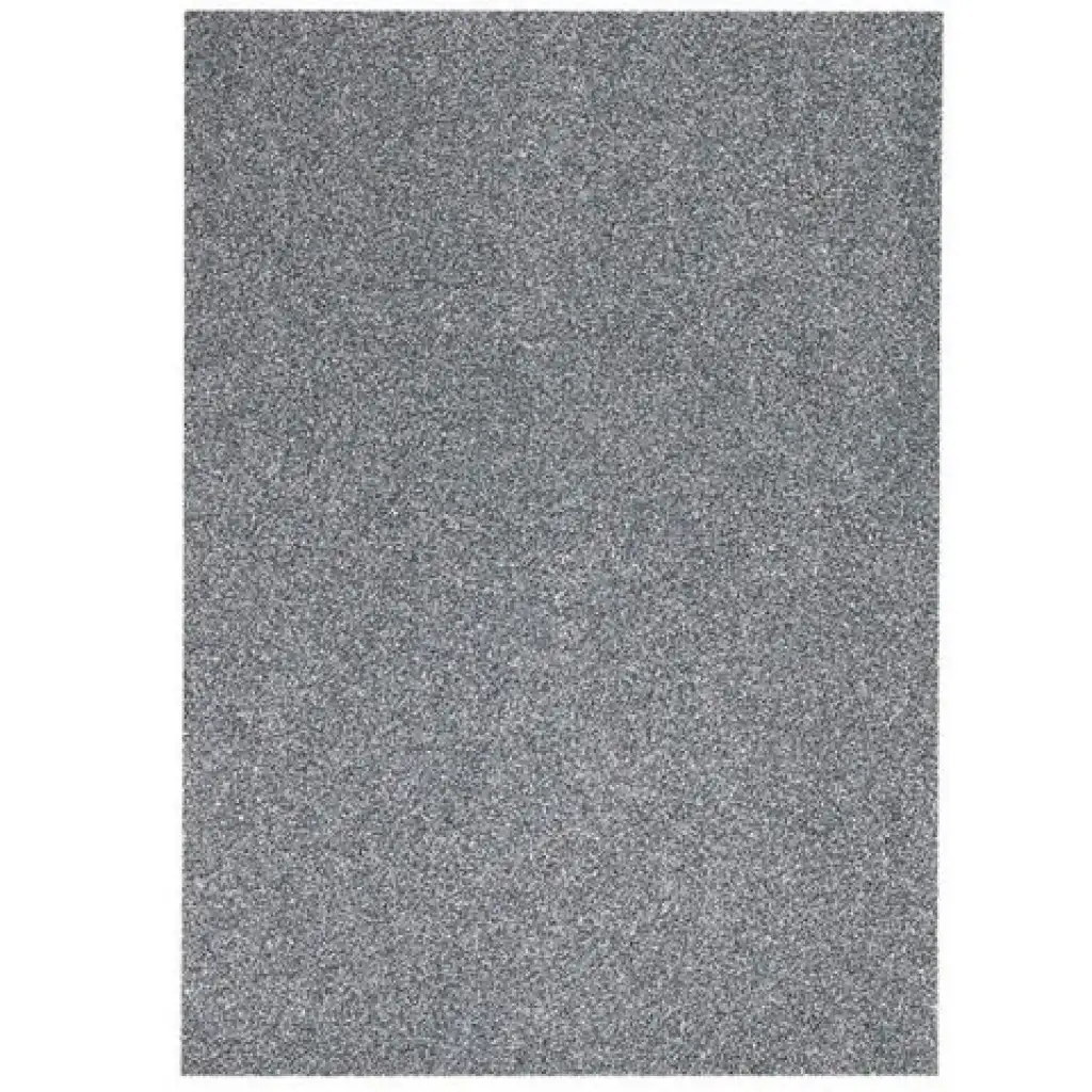 Spirit: Samoelpiaca trblietavá dekoračná penová špongia v tmavošedej farbe A4 1ks