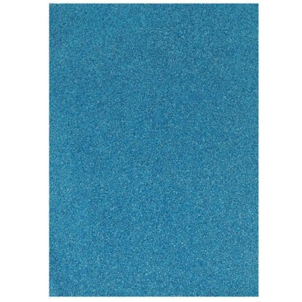 Spirit: Samolepiaca trblietavá dekoračná penová špongia vo svetlomodrej farbe