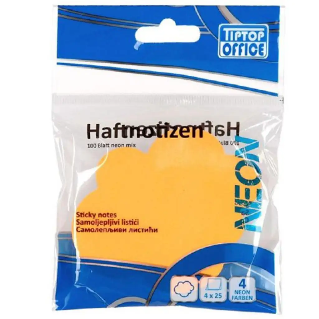 Spirit: Samolepiaci štítok v tvare oblaku 100listov