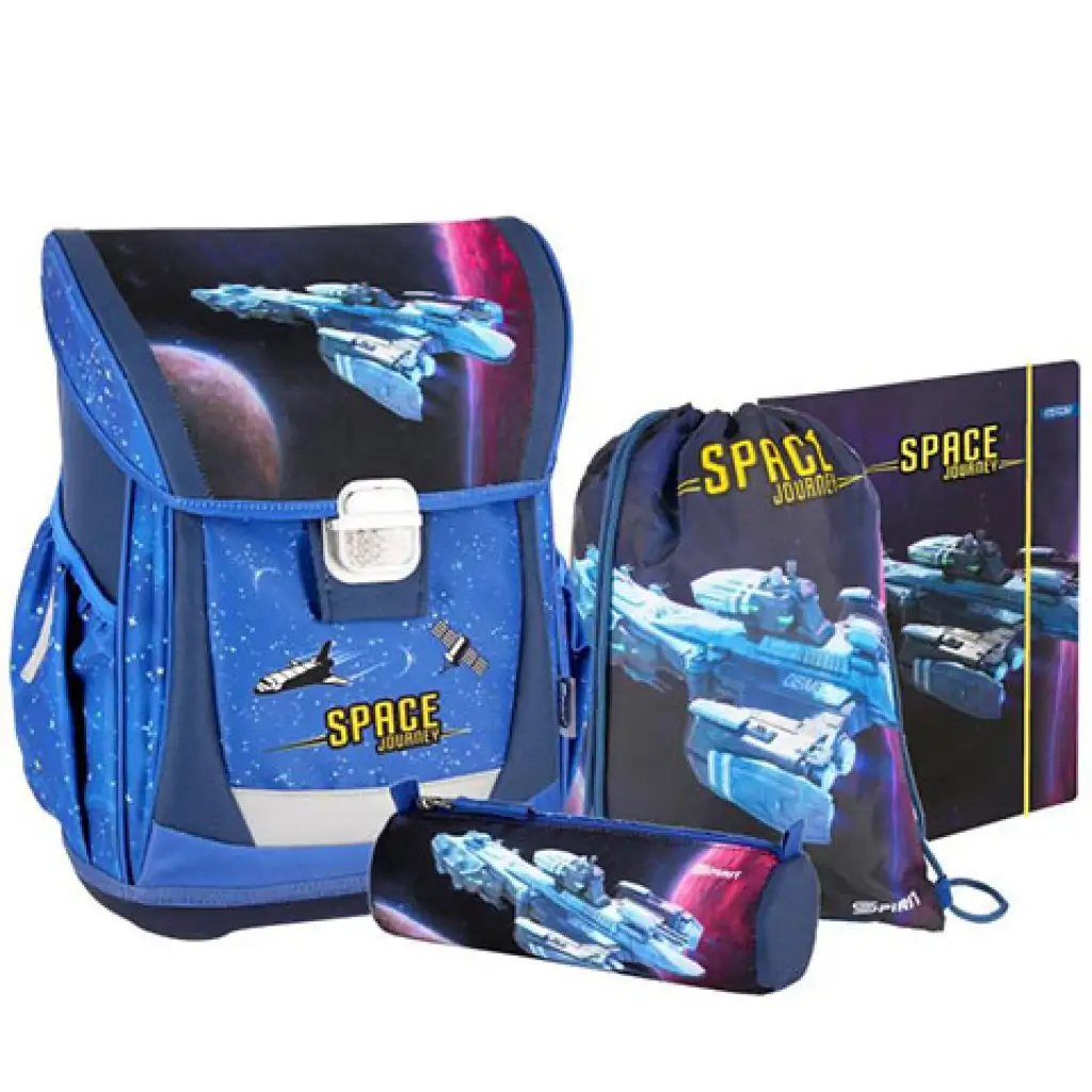 Spirit: Space školská taška, batoh - 4 dielny set