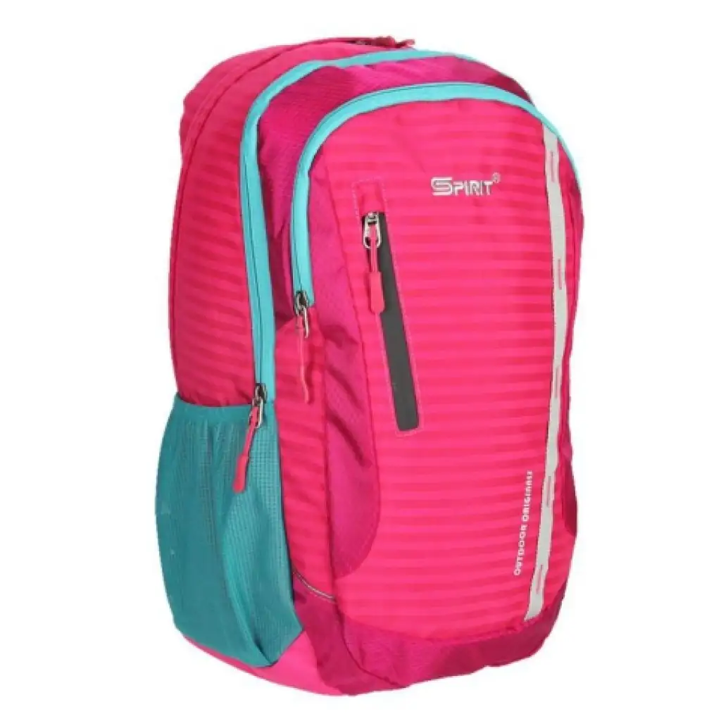 Spirit: Stilo pink-türkiz iskolatáska hátizsák kép 2