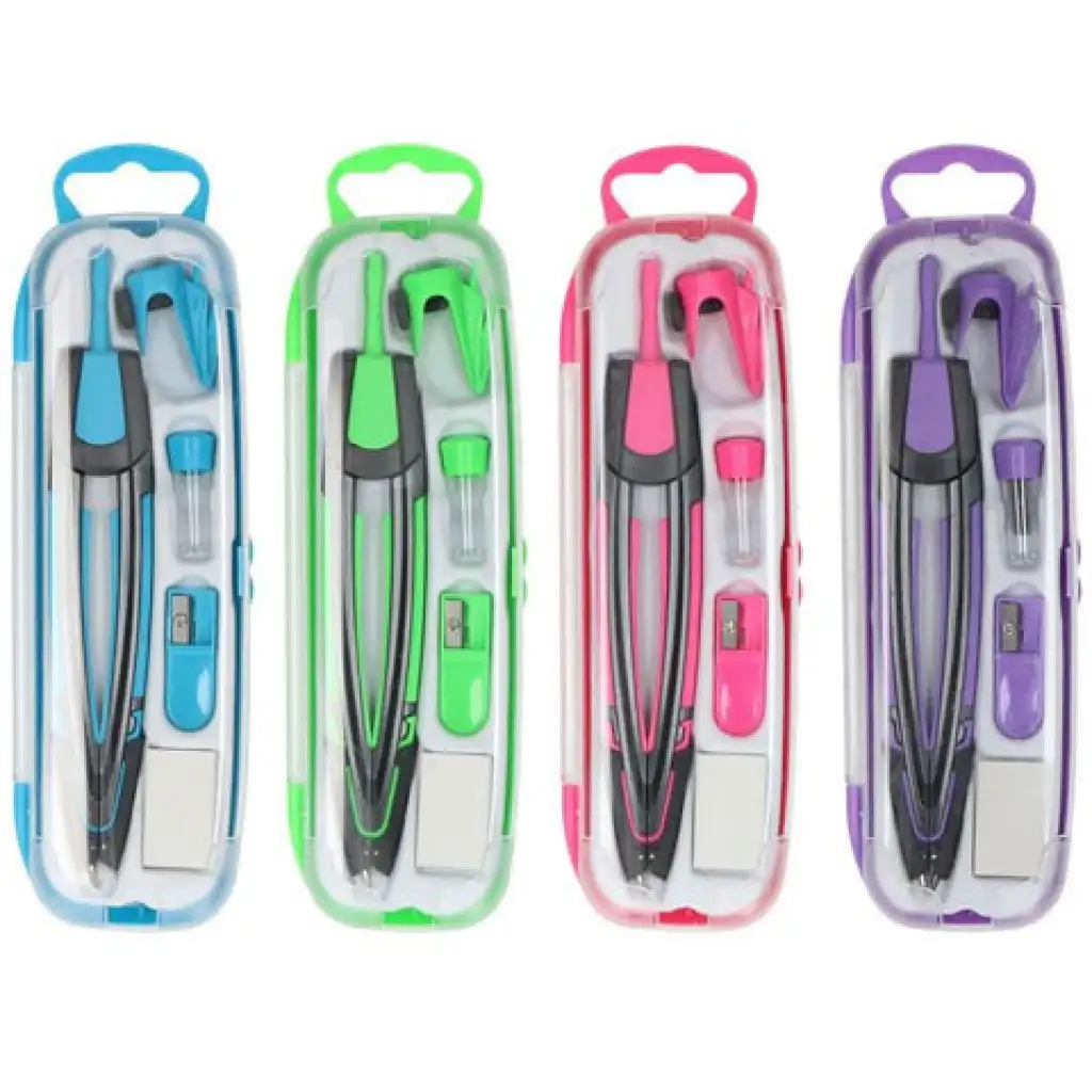 Spirit: Study farebný 5 dielny set s kružidlom, rôzne druhy