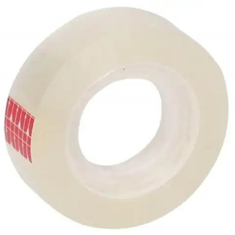 Spirit: Transparentná lepiaca páska 15mm x 33m 1ks