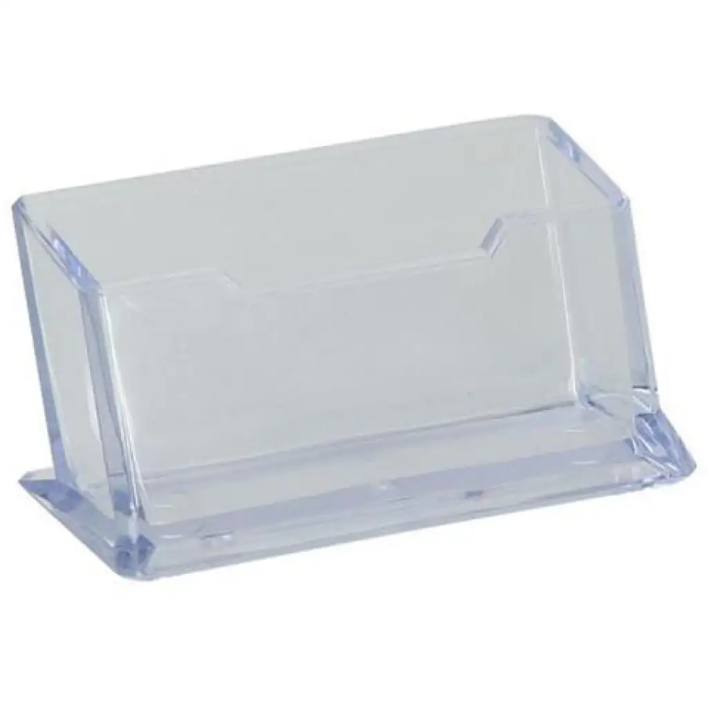 Spirit: Transparentný stolový držiak na vizitky BC70