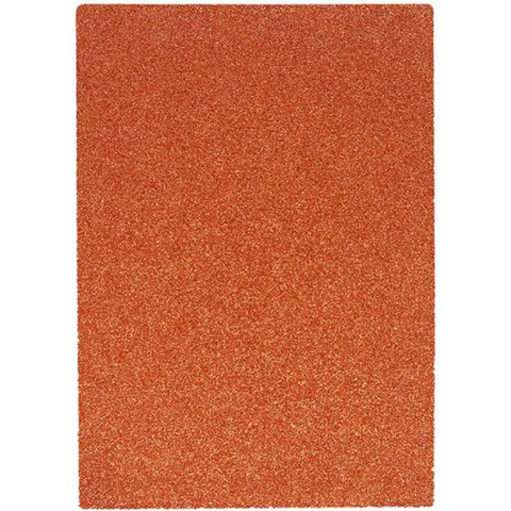 Spirit: Trblietavá dekoračná penová špongia v oranžovej farbe A/4 1ks