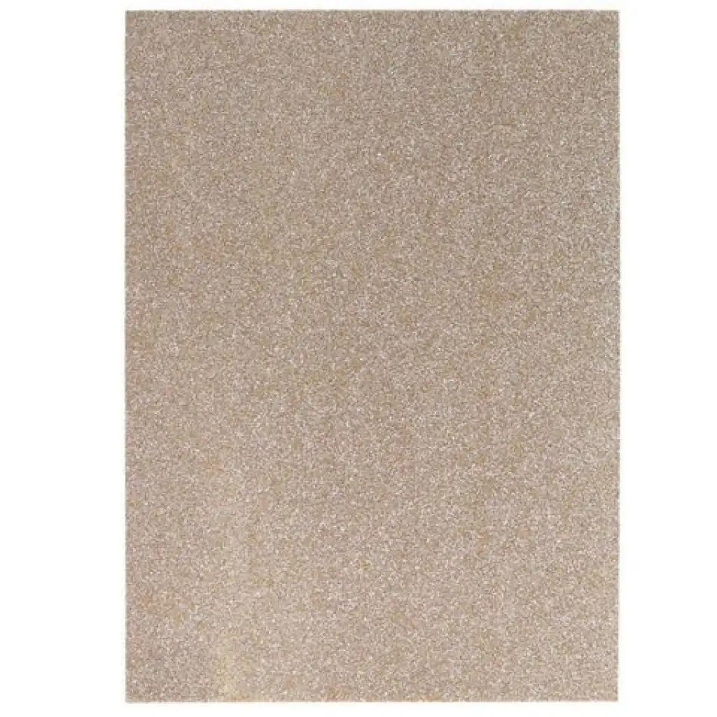 Spirit: Trblietavá dekoračná penová špongia v šampanskej farbe A/4 1ks