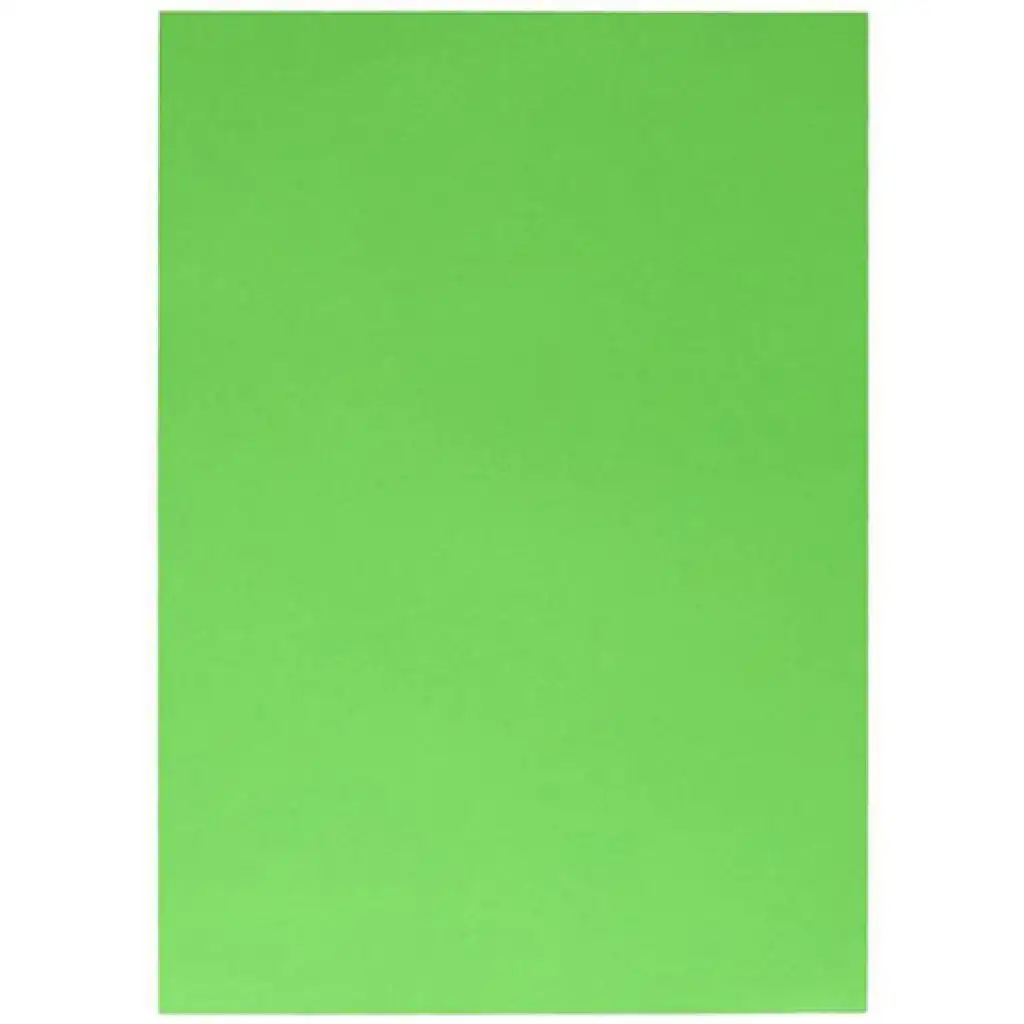 Svetlo-zelený dekoračný kartón 220g A/4  1ks